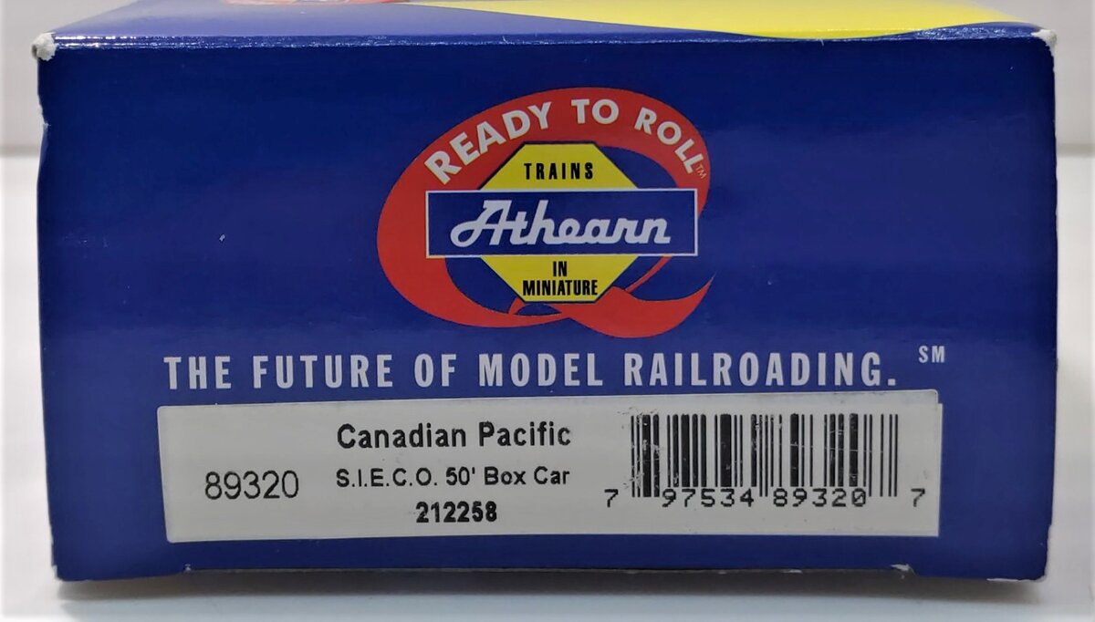 Athearn 89320 CP Rail 50' SIECO Boxcar #212258