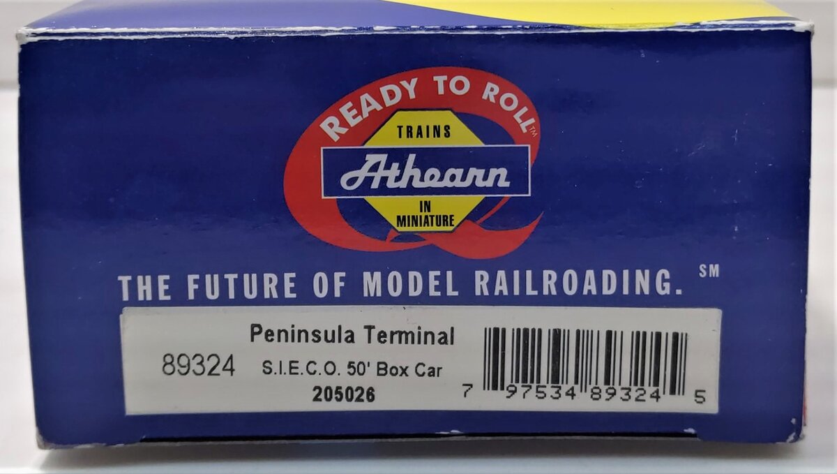 Athearn 89324 HO Penninsula Terminal 50' SIECO Boxcar # 205026 Ready To Roll