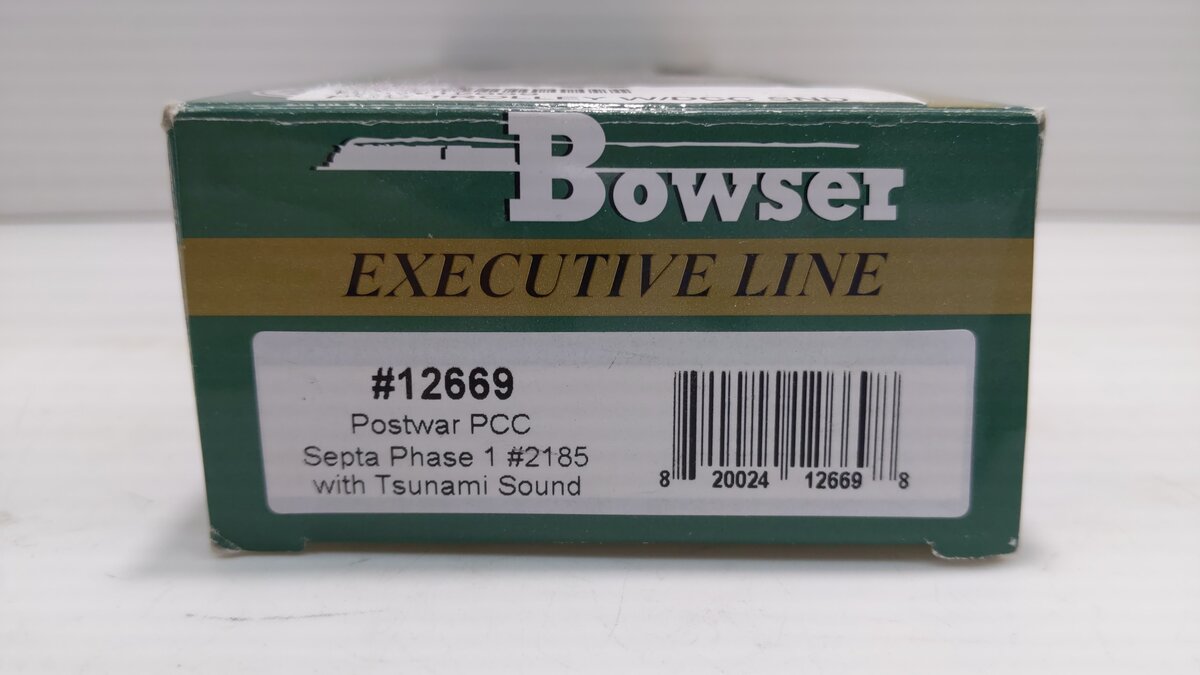 Bowser 12669 HO Scale PCC Septa Phase 1 Diesel Loco W/ DCC & Sound #2185