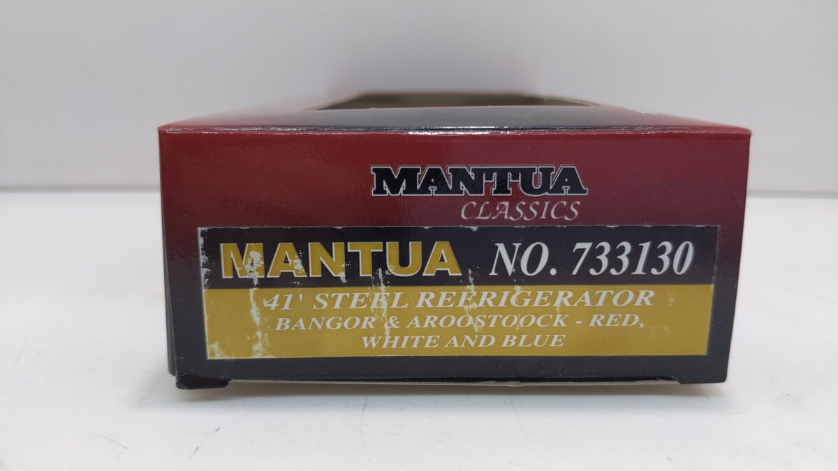 Mantua 733130 HO Bangor & Aroostook Reefer