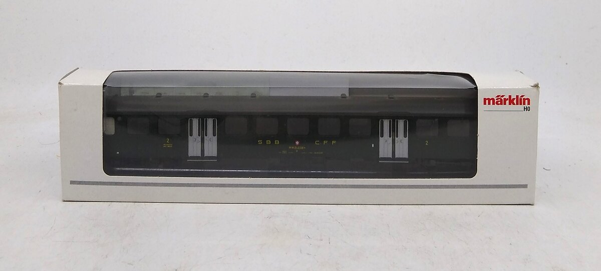 Marklin 43371 Swiss Federal Railways SBB 2nd Class Steel