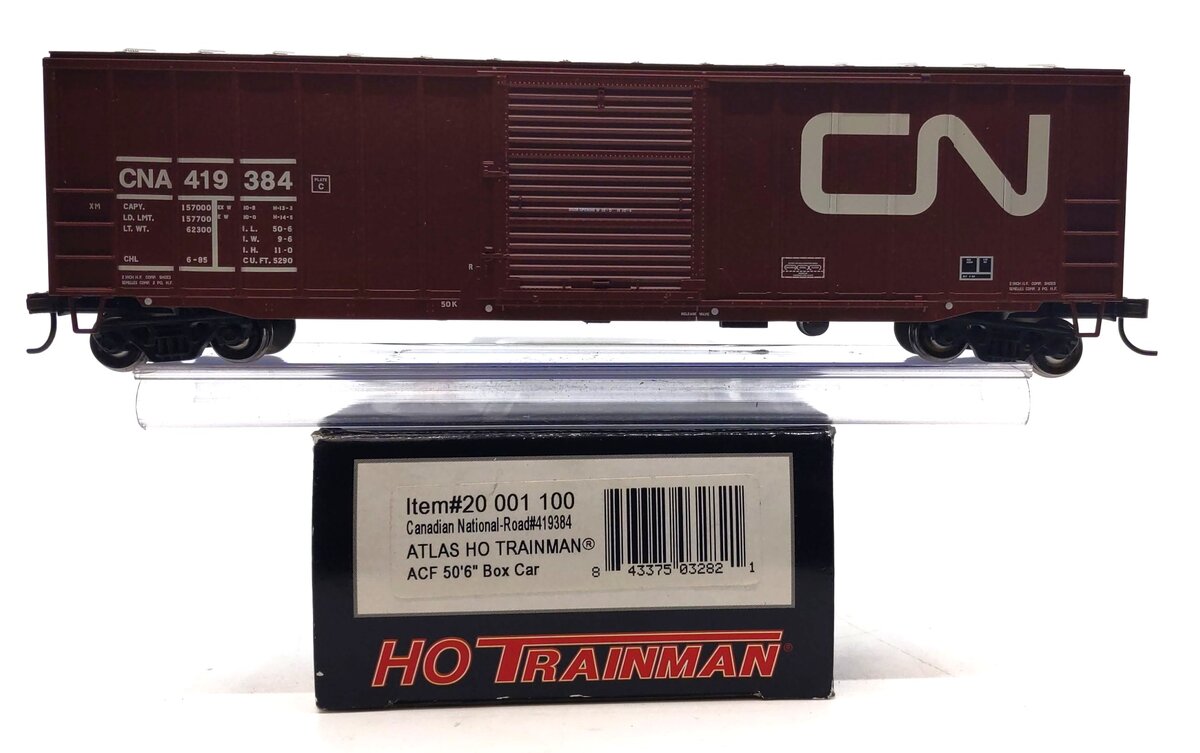 Atlas 20001100 HO Canadian National Boxcar #419384