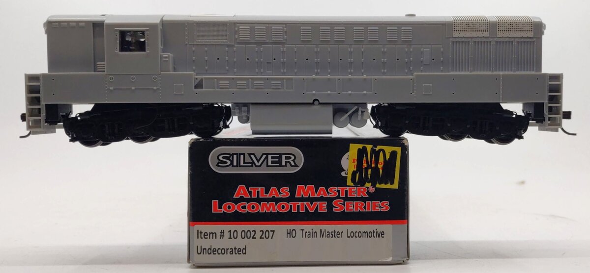 Atlas 10002207 HO Scale Undecorated Train Master Diesel Locomotive