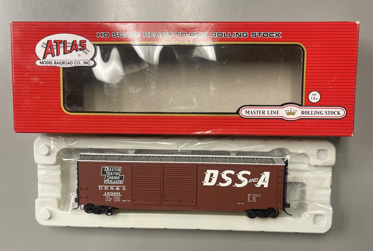 Atlas 20002500 HO Scale Duluth South Shore & Atlantic 50' Boxcar #15599