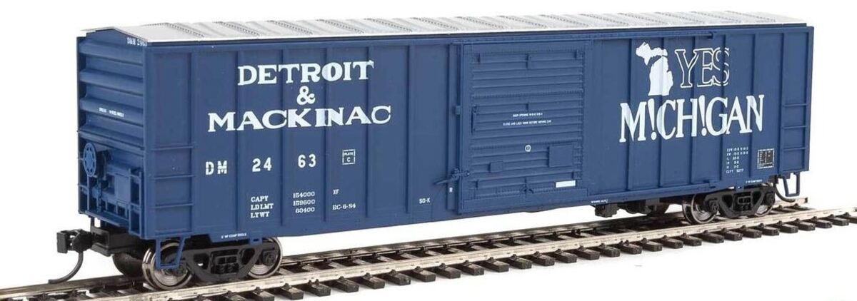Walthers 910-2183 Detroit & Makinac 50' ACF Boxcar #2463