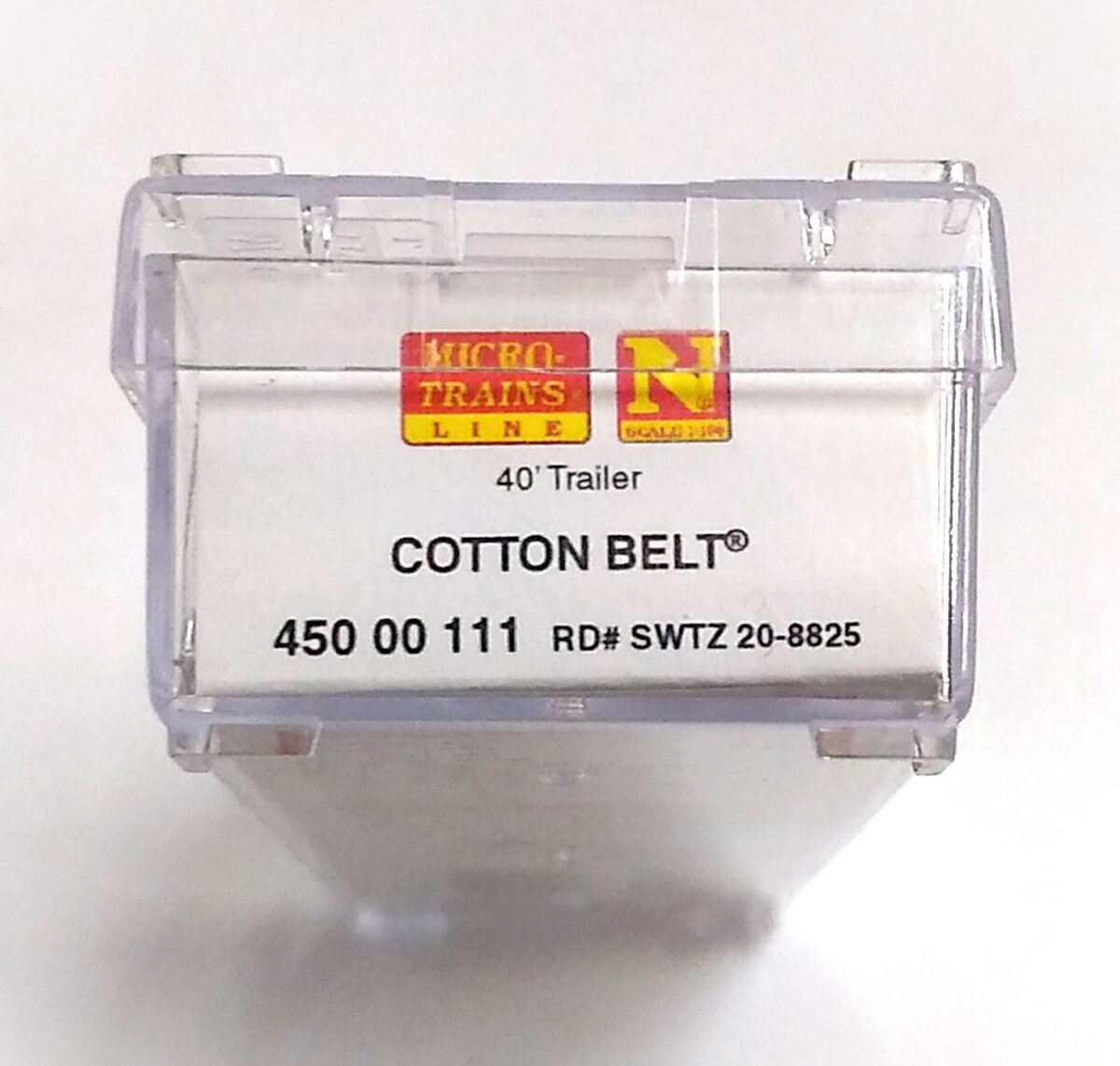 Micro-Trains 45000111 N Cotton Belt 40' Van Trailer RD# SWTZ 20-8825
