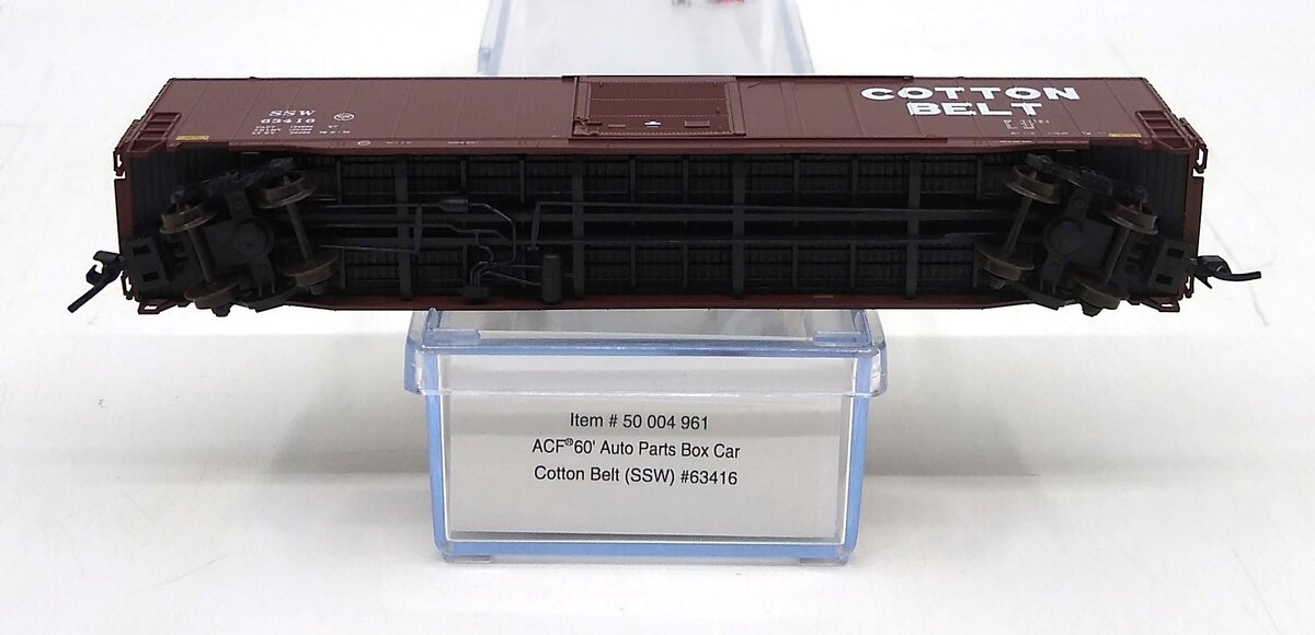 Atlas 50004961 N Cotton Belt SSW 60' Auto Parts Single Door Box Car #63416