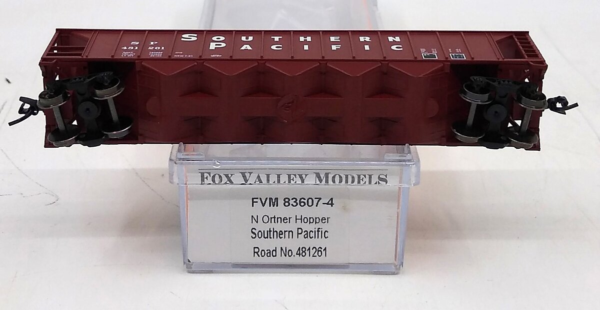Fox Valley Models 83607-4 N Southern Pacific Ortner 5-Bay RD Hopper #481261