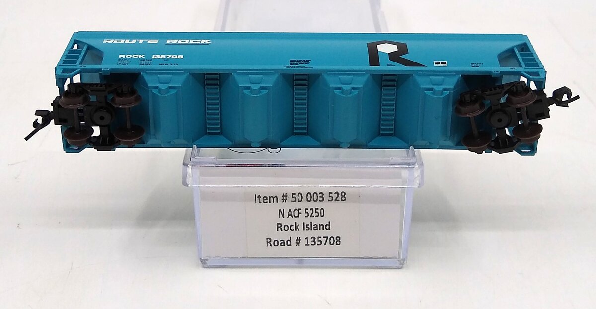 Atlas 50003528 N Rock Island Trainman® ACF® 5250 Hopper #135708