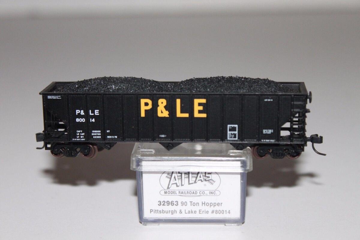 Atlas 32963 N Scale P&LE 90t Hopper #3
