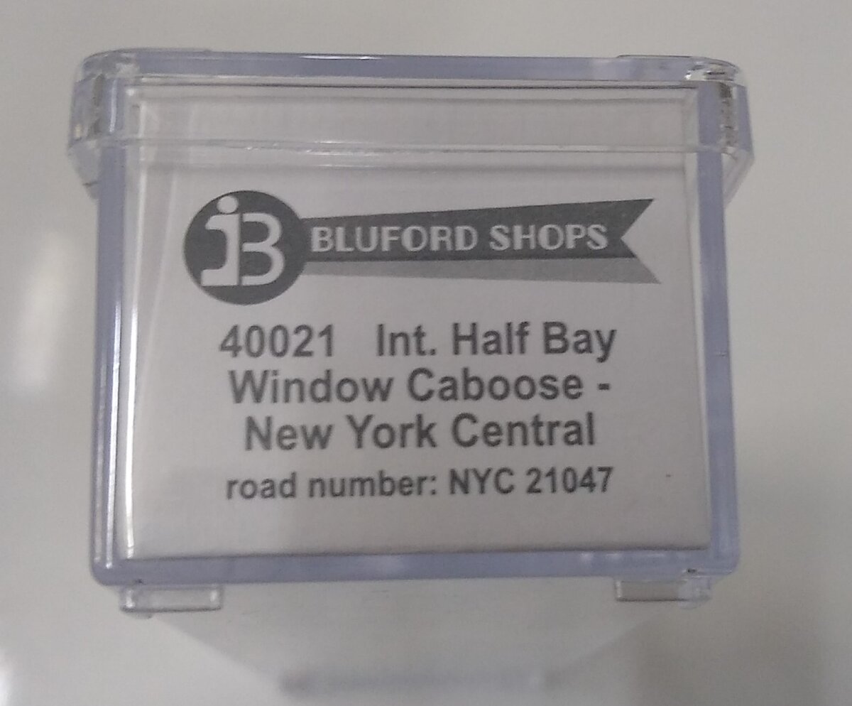Bluford Shops 40021 N Scale New York Central Caboose # 21047