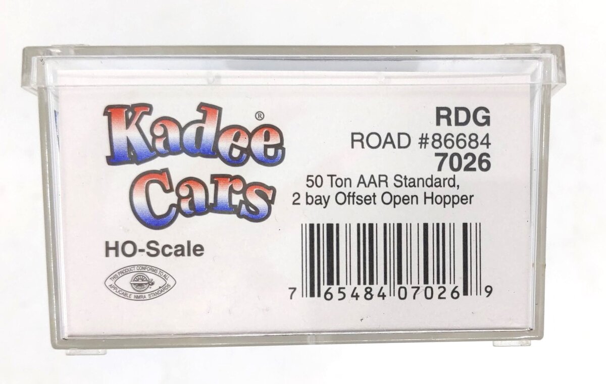 Kadee 7026 HO Scale Reading 50-Ton Open Hopper #86684