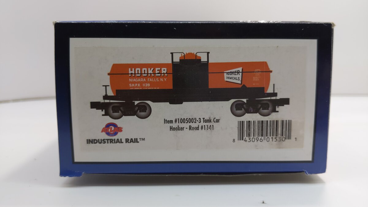 Atlas 1005002 O Gauge Hooker Single Dome Tank Car #1141