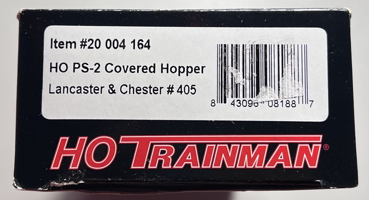 Atlas 20004164 HO Lancaster & Chester Trainman® PS-2 Covered Hopper #405