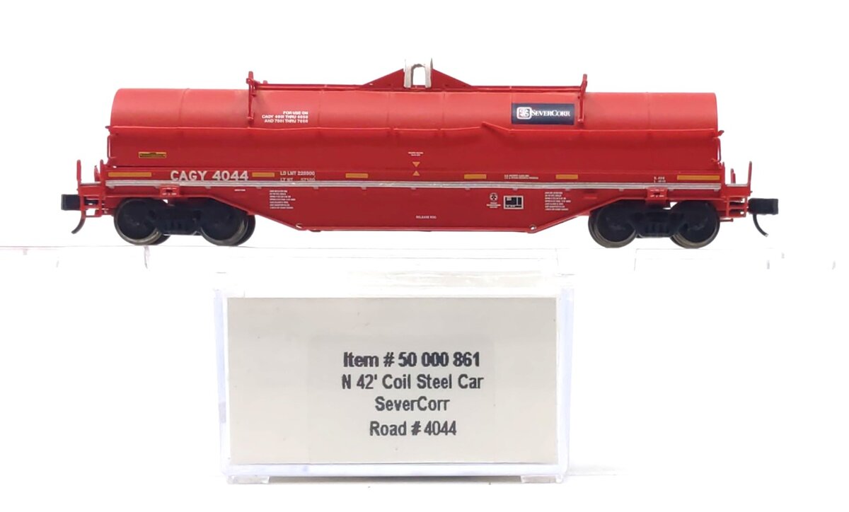 Atlas 50000861 N Scale SeverCorr 42' Coil Car #4044