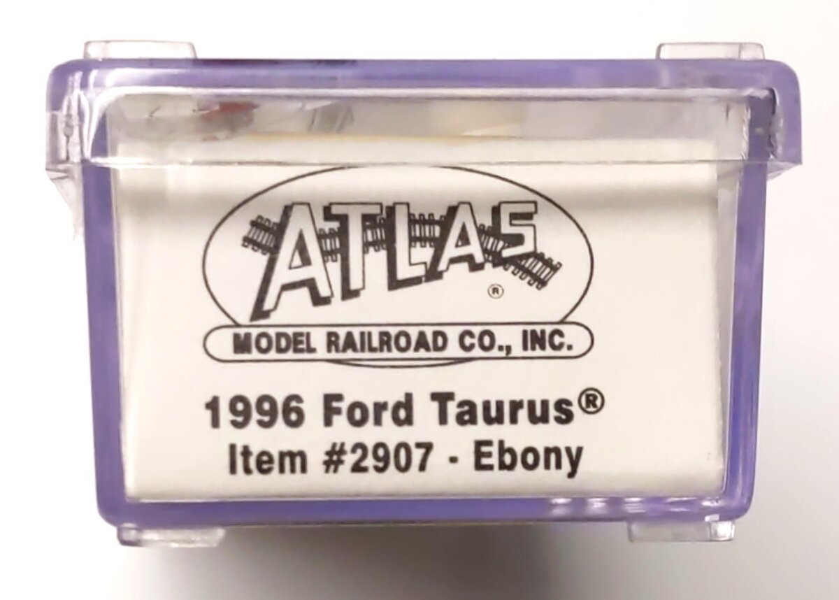 Atlas 2907 N Scale Ebony 1996 Ford Taurus (Pack of 2)