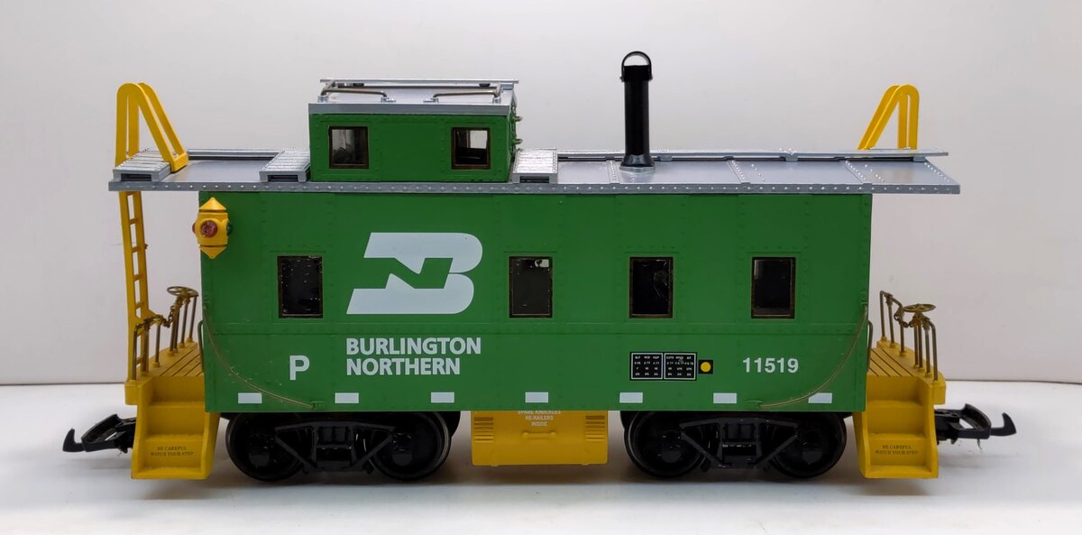 Aristo-Craft 42119 Burlington Northern Smoking Caboose
