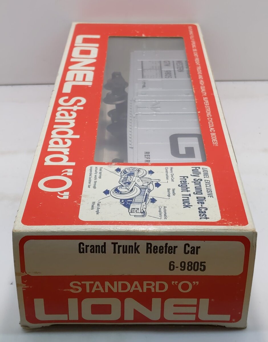 Lionel 6-9805 O Gauge Grand Trunk Reefer Car