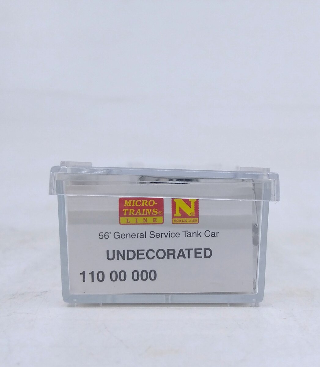 Micro-Trains 11000000 N Undecorated General Service Tank Car