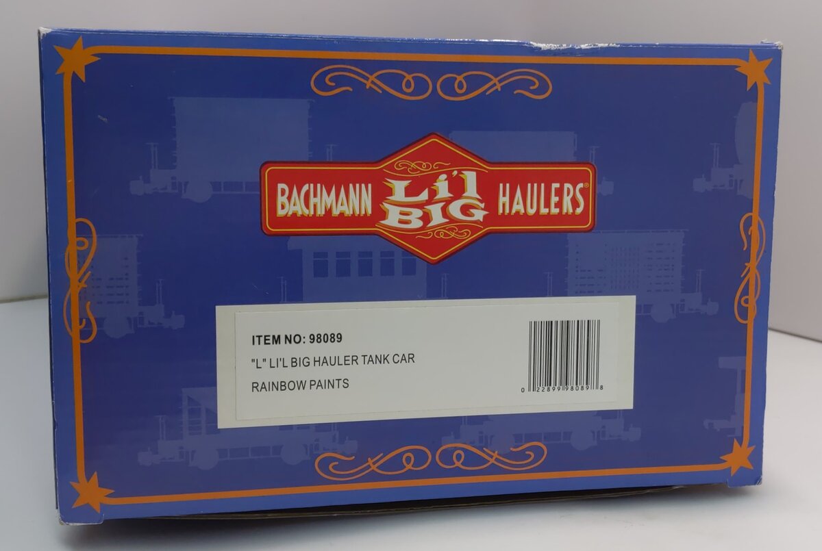 Bachmann 98089 G Spectrum Paints Tank Car