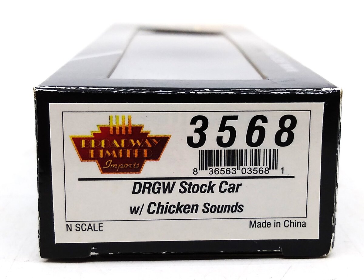 Broadway Limited 3568 N Denver & Rio Grande Western K7 Stock Car w/ Sounds