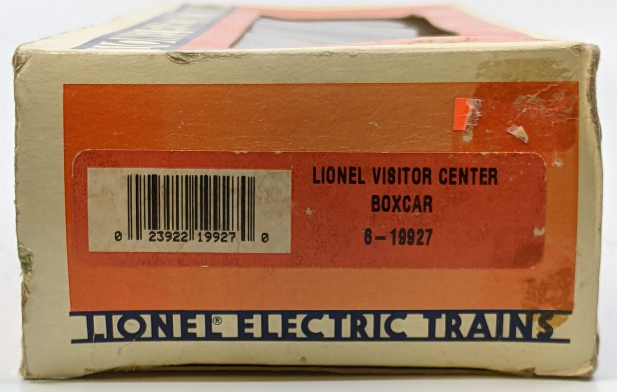 Lionel 6-19927 O Gauge Lionel Visitor Center Boxcar #1993