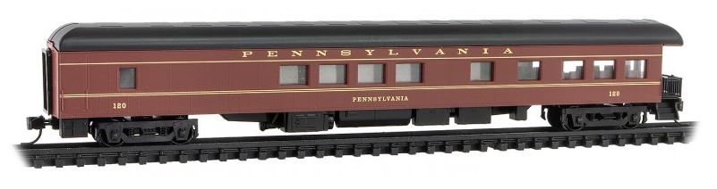 Micro-Trains 14400830 N PRR 83' Observation Pullman HW Passenger Car #120