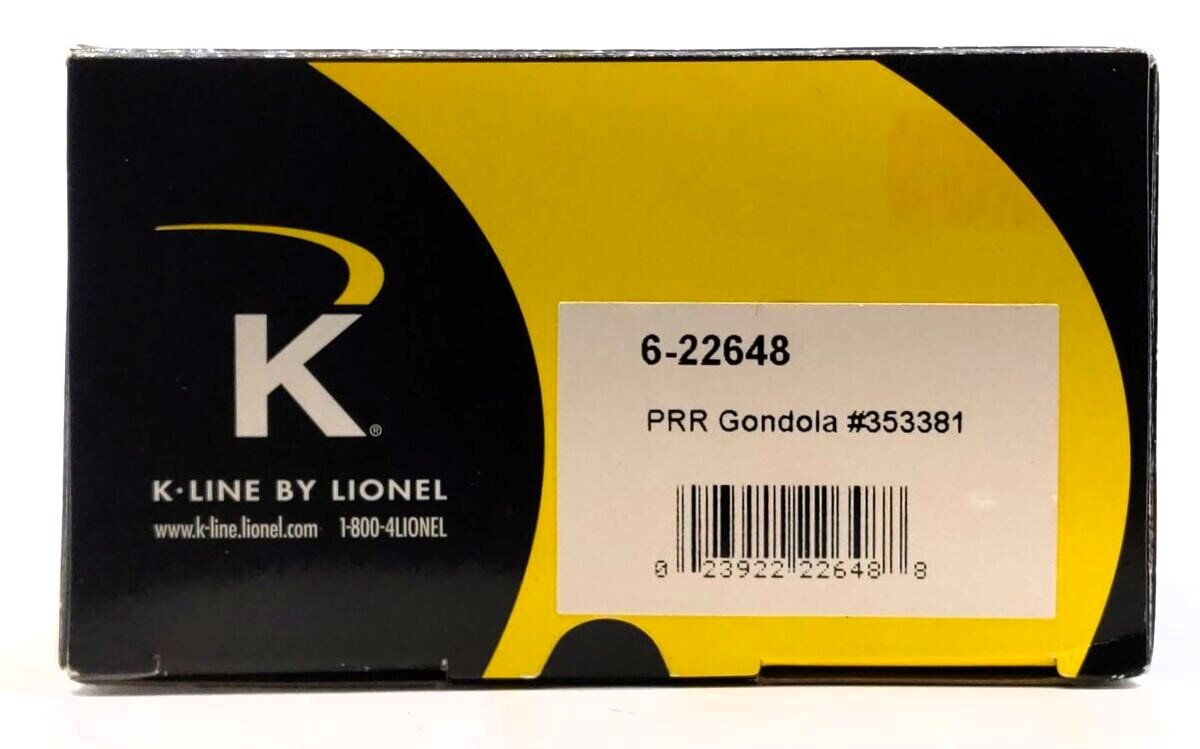 Lionel 6-22648 O Gauge Pennsylvania Gondola #353381