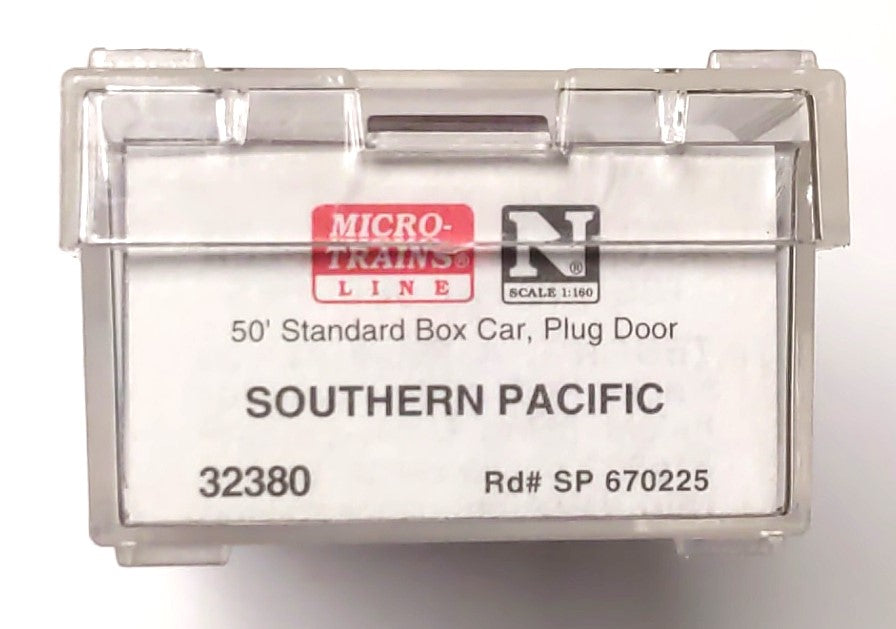 Micro-Trains 03200380 N Southern Pacific 50' Standard Plug Door Boxcar #670225