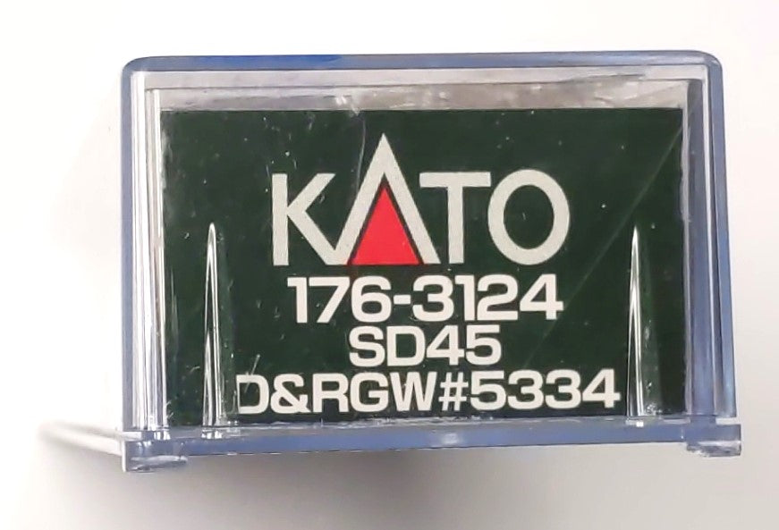 Kato 176-3124 N Denver & Rio Grande Western SD45 Diesel Locomotive #5334
