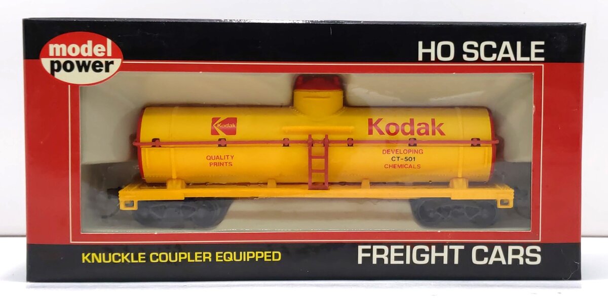 Model Power 98102 Chemical Tank Car Kodak – Trainz