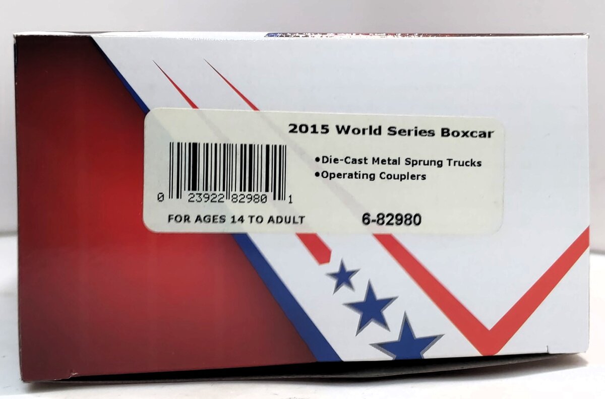 Lionel 6-82980 O Kansas City Royals 2015 World Series Boxcar
