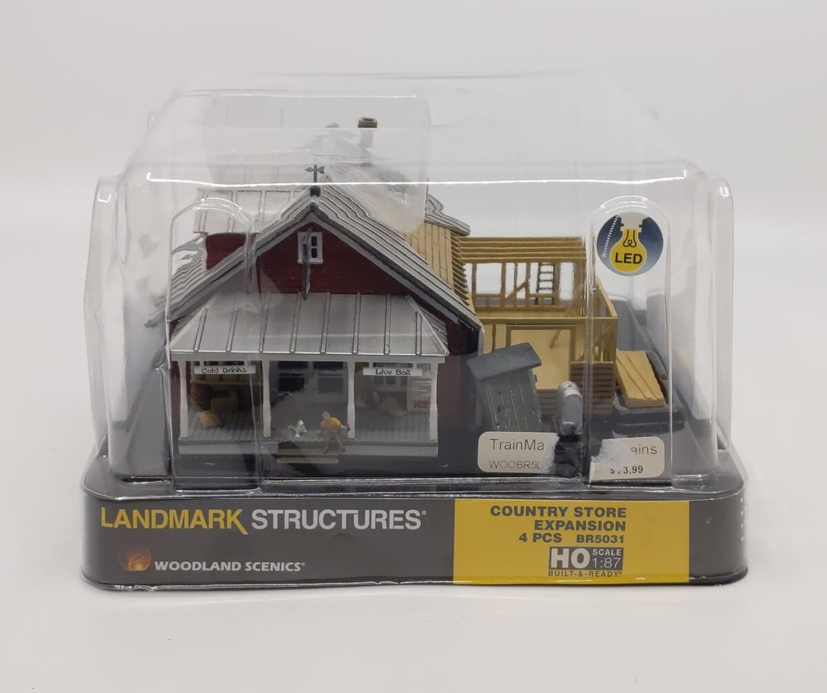 Woodland Scenics BR5031 HO Built-&-Ready Country Store Expansion Building