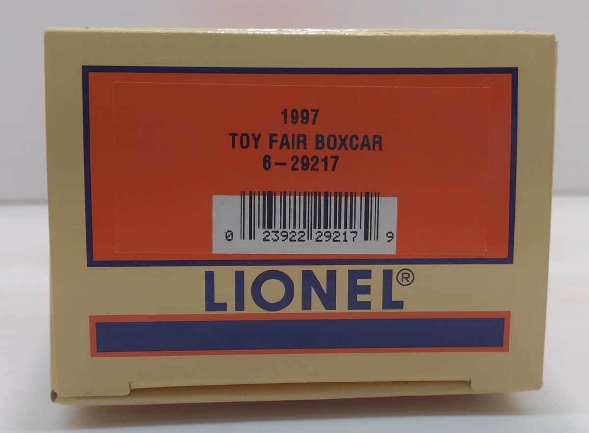 Lionel 6-29217 O Gauge 1997 Toy Fair Airex Boxcar