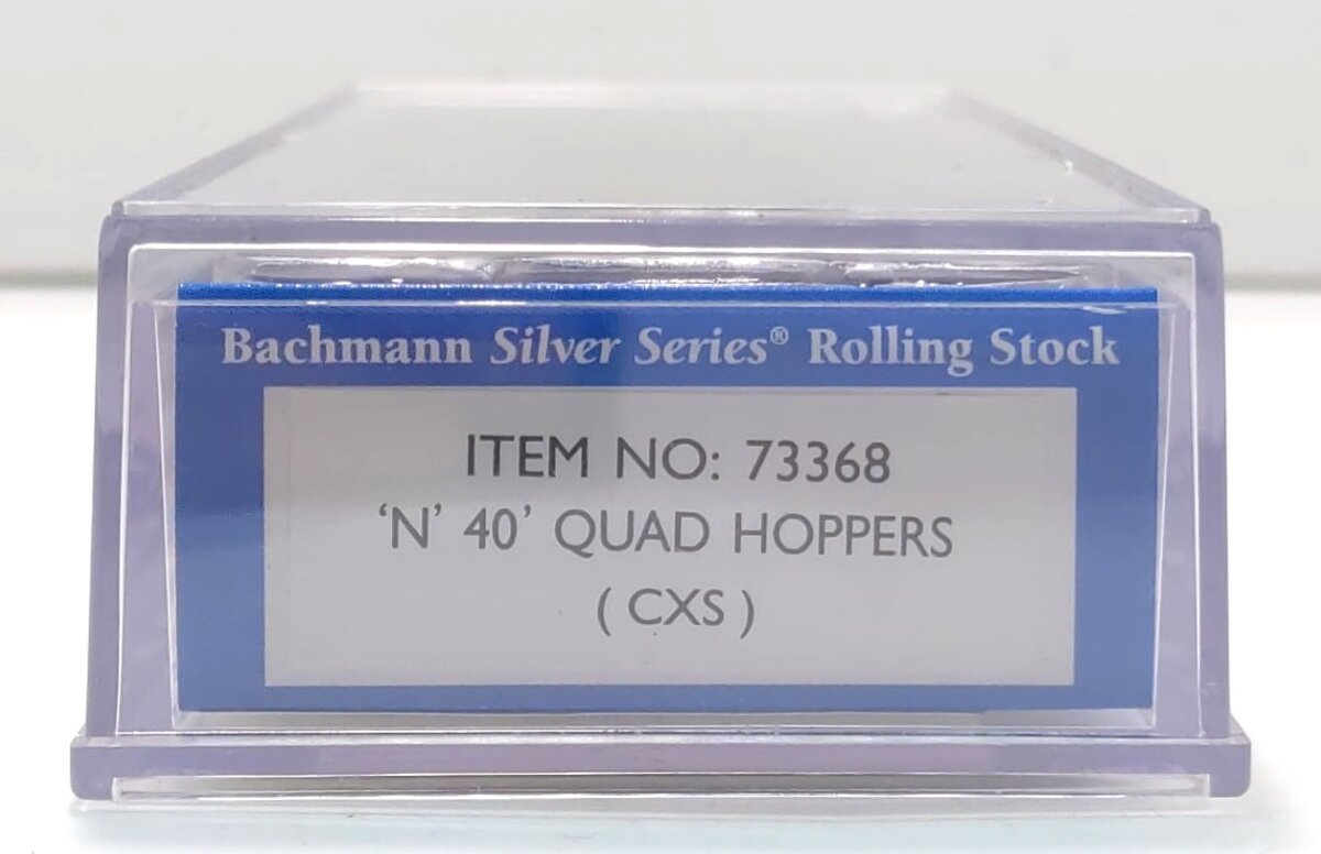 Bachmann 73368 N Scale CSX 40' Quad Hopper #141948