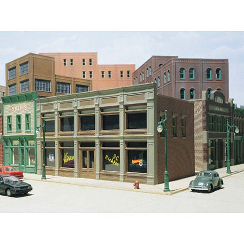 DPM 11700 HO J.C. Nickels Department 6-3/4" W x 4" D x 4" H Building Kit