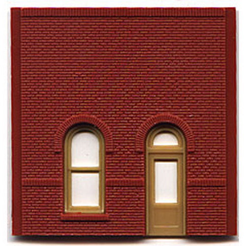 DPM 301-01 HO Street Level Wall Sections With Arched Entry Kit