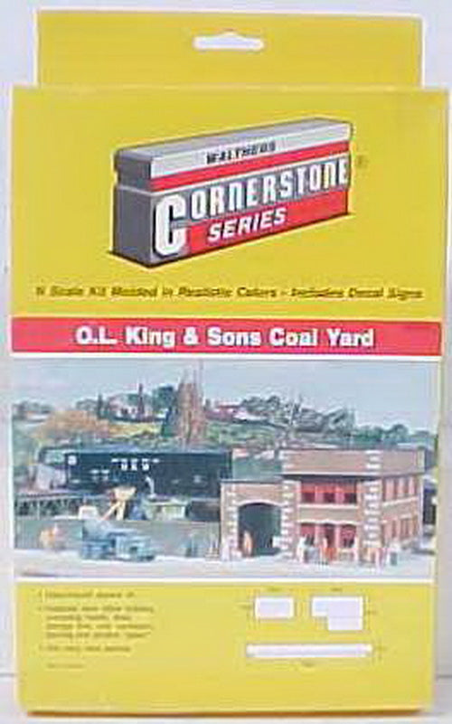 Walthers 933-3216 N Scale O.L. King and Sons Coal Yard Kit
