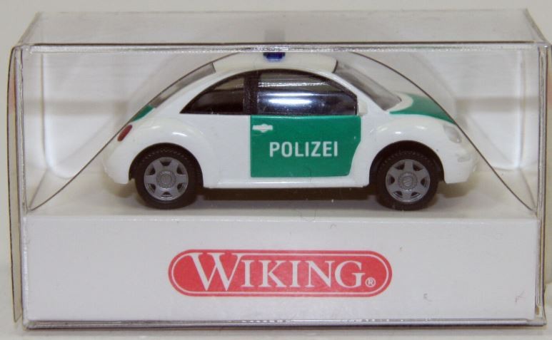 Wiking 1041027 HO Volkswagen New Beetle Police