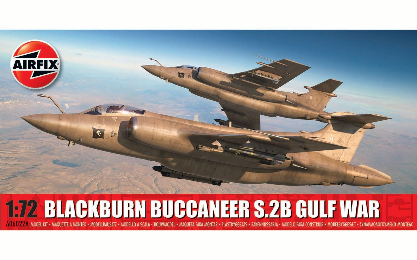 Airfix Products A06022A 1:72 Blackburn Buccaneer S.2B Gulf War Plane Kit