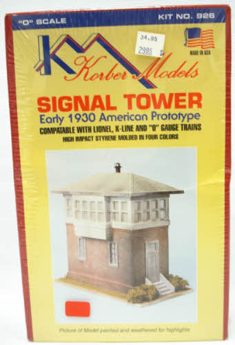 Korber 926 O Scale Signal Tower Building Kit
