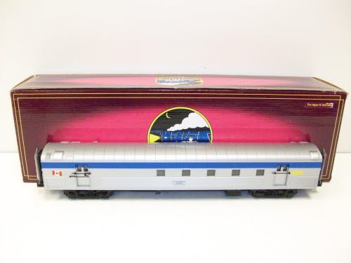 MTH 20-68138 VIA Rail 70' ABS RPO Passenger Car (Ribbed)