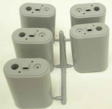 Marklin 8979 Z 1-5/8" Bridge Pillar Set (Pack of 5)