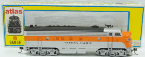 Atlas 8317 HO Scale Western Pacific FP7 Diesel Locomotive #804A