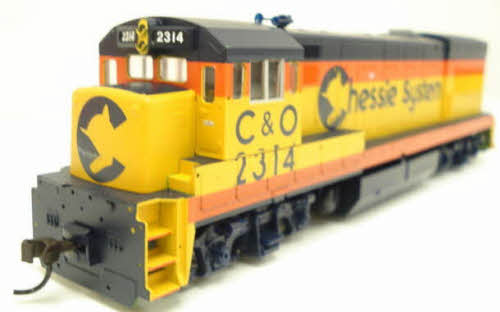 Atlas 8695 HO Scale Chessie System GE U23B Diesel Engine #2314