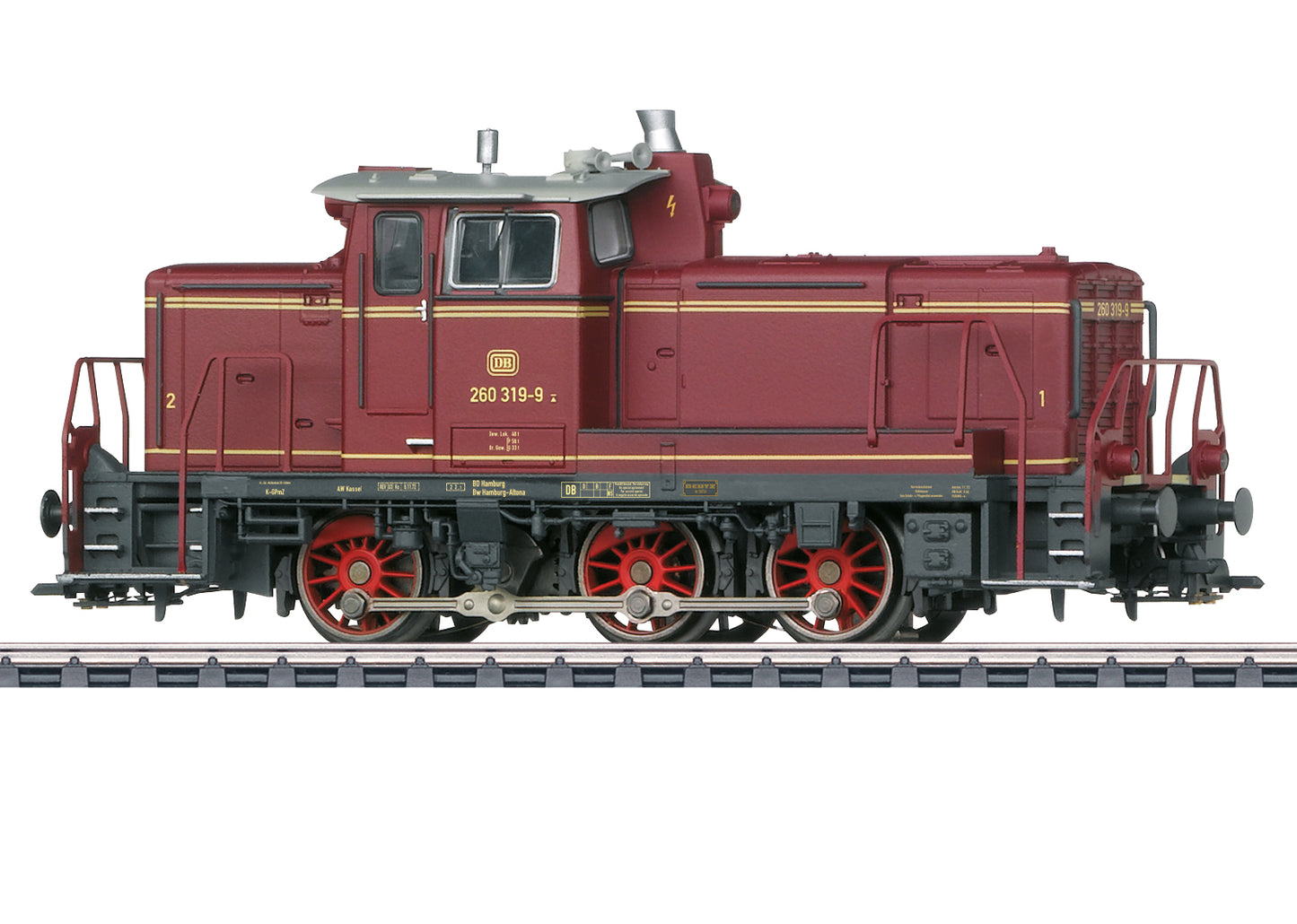 Marklin 37689 HO German Federal Railroad Class 260 Diesel Locomotive