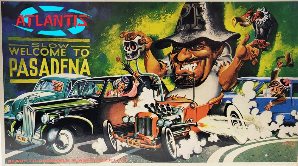 Atlantis Models H1271 1:25 Ed Big Daddy Roth Boss Fink Car Plastic Model Kit