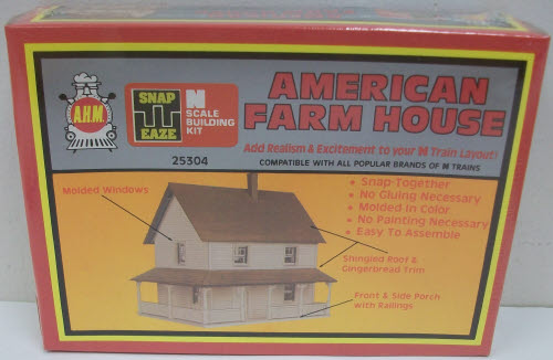 AHM 25304 N Scale American Farm House Building Kit
