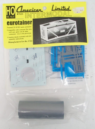 American Limited Models 7620 HO 20' Framed Intermodal Tank Container Kit