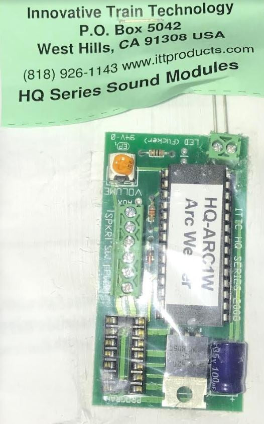 Innovative Train Technology HQ-ARC1W HO Arc Welder